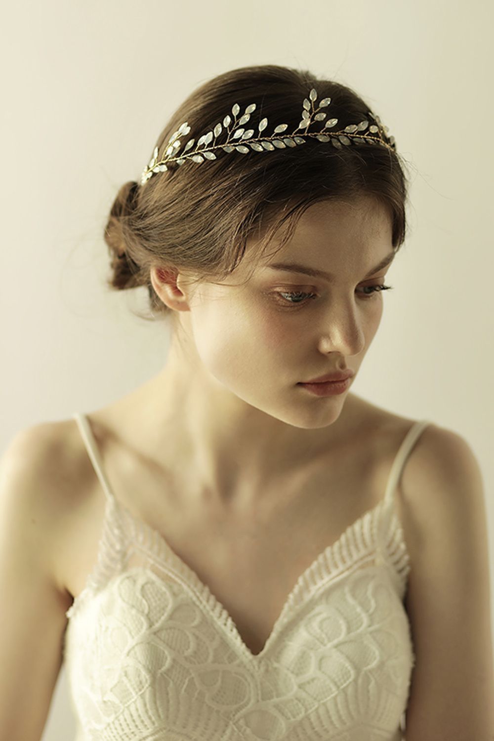 BMbridal Elegant Alloy Party Headbands Headpiece with Crystal-BMbridal