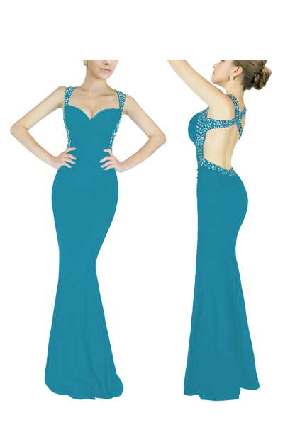 BMbridal Sexy Mermaid Sweetheart Prom Dress