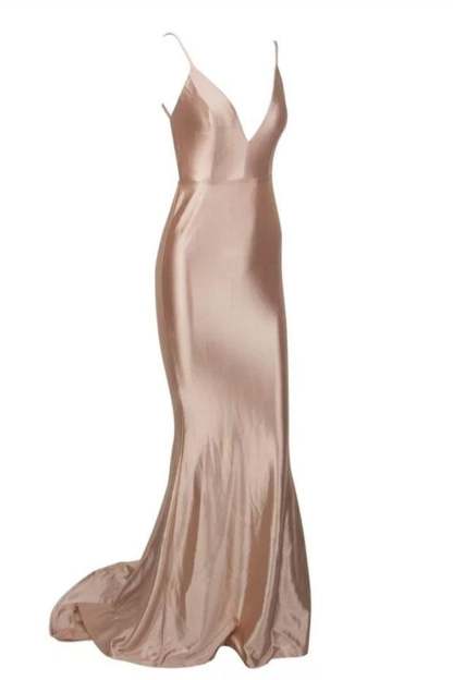 Champagne Evening Dresses | Long prom dresses-BMbridal.com