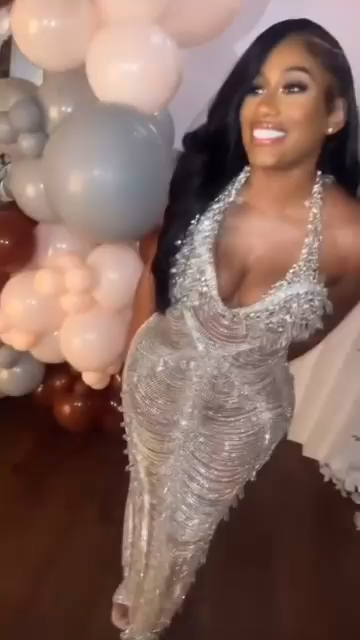 The Diamond Masterpiece - 2026 Luxury Silver Crystal Halter Illusion Mermaid Gown: Plunging Halter Neckline with Sheer Bodice, Scalloped Beadwork & Open Back