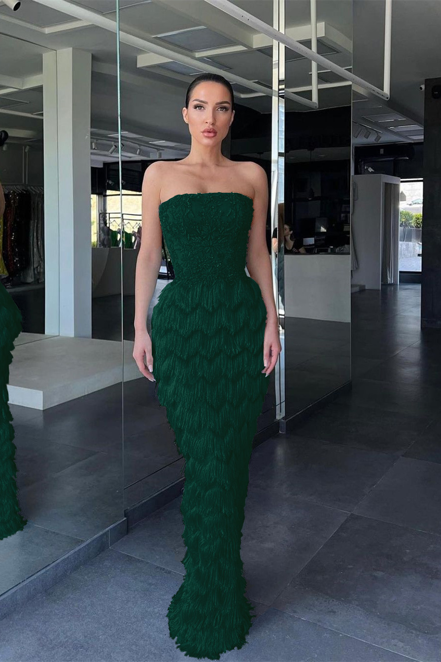 Amazing Sky Blue Mermaid Prom Dress Sleeveless With Appliques