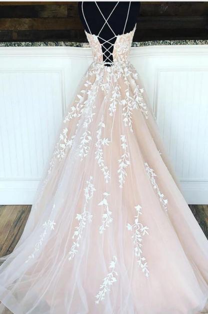 Designer Evening Dresses Long With Lace-BMbridal.com