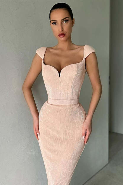 Designer Sequined Sleeveless Mermaid Prom Dress-BMbridal.com