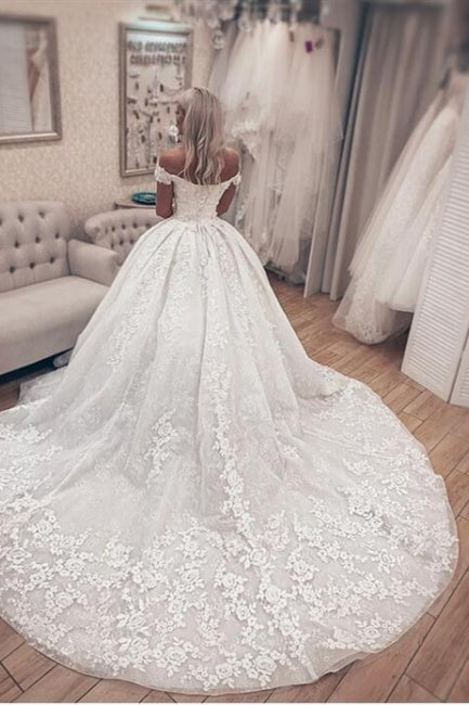 Designer wedding dresses princess | Wedding dresses in lace-BMbridal.com