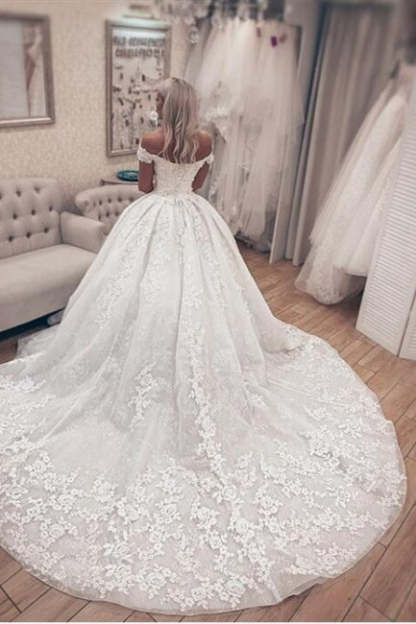 Designer wedding dresses princess | Wedding dresses in lace-BMbridal.com
