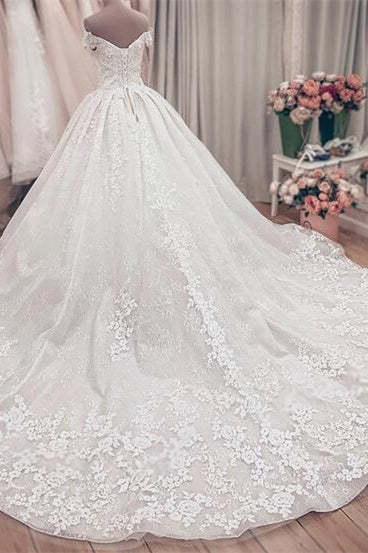 Designer wedding dresses princess | Wedding dresses in lace-BMbridal.com