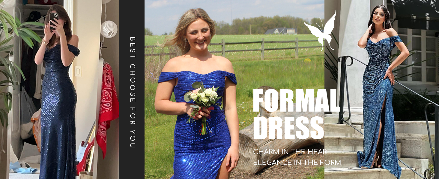 sequin prom dresses 2025 sprakly sequin prom dresses for women sequin mermaid evenig prom gowns