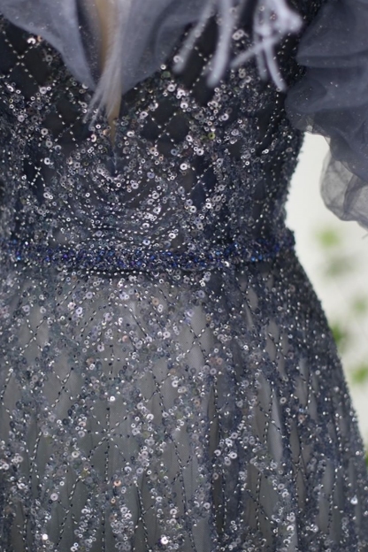 Bmbridal A-Line Sweetheart Floor-Length Sleeveless Strapless Prom Dresses with Appliques