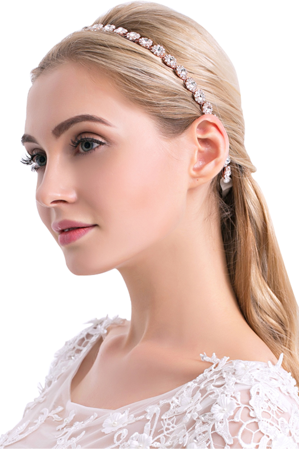 BMbridal Pretty Alloy Daily Wear Headbands Headpiece with Rhinestone-BMbridal