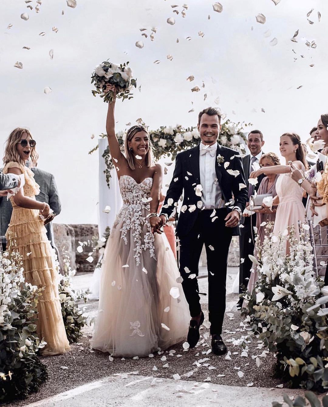 Elegant Princess A-Line Wedding Dresses with Lace-BMbridal.com