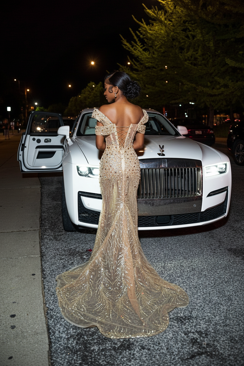 The Golden Siren - Back View