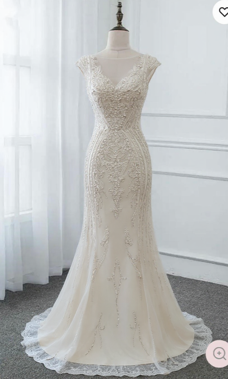 BMbridal Glamorous Jewel Black Mermaid Prom Dresses with Appliques Rhinestones