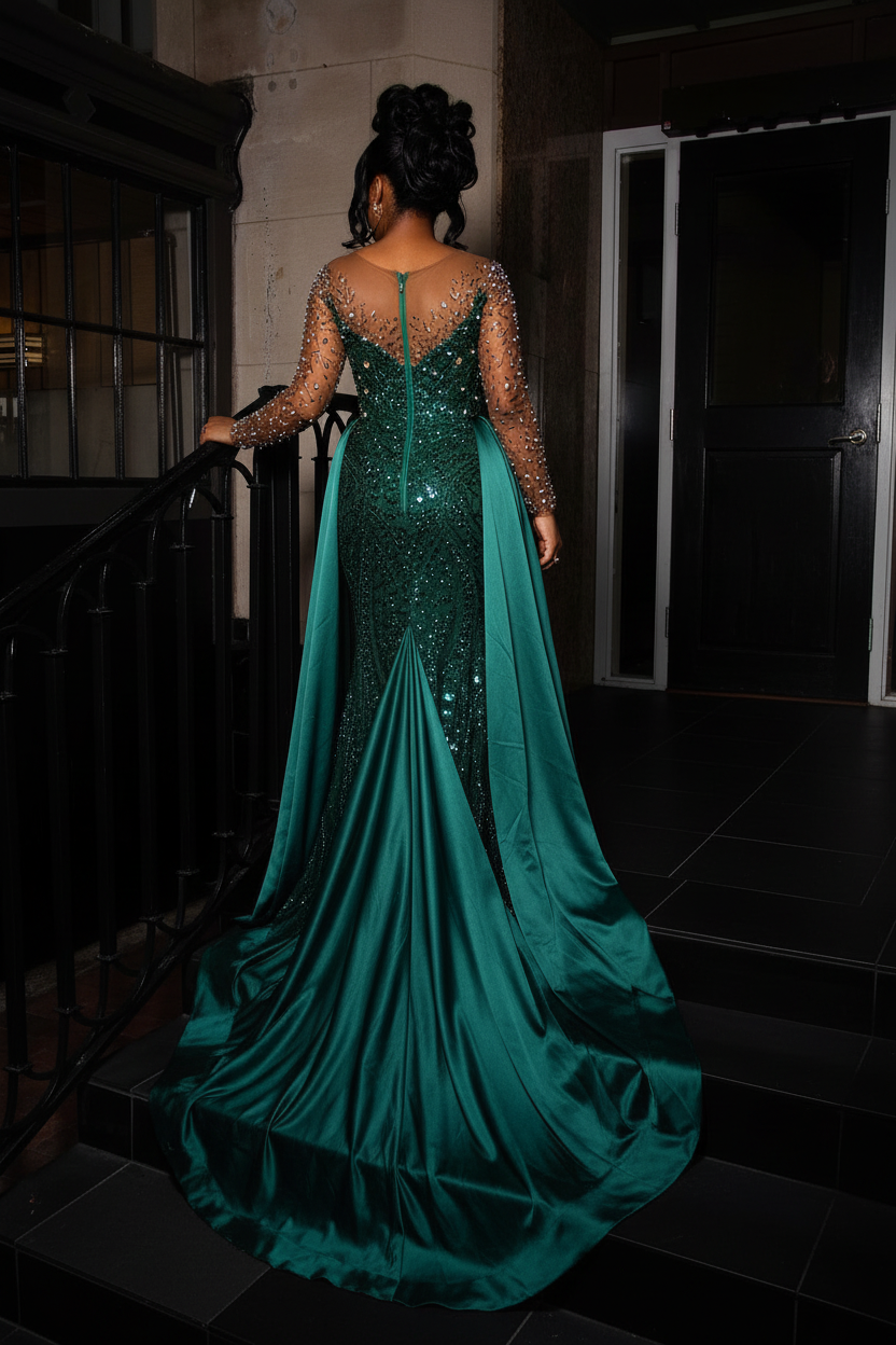 The Emerald Empress - Back View