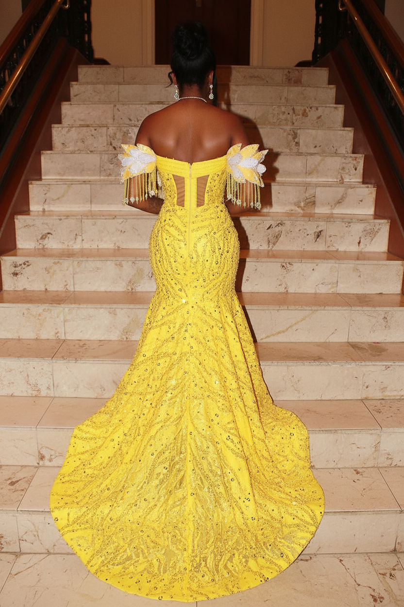 The Golden Sunflower - Back View