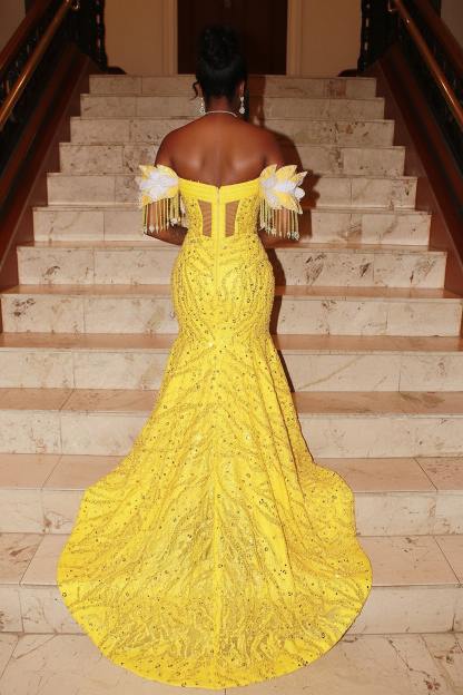 The Golden Sunflower - Back View