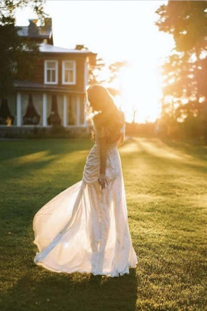 Mermaid / Trumpet Wedding Dresses Sparkle & Shine Dress Wedding Party-BMbridal.com