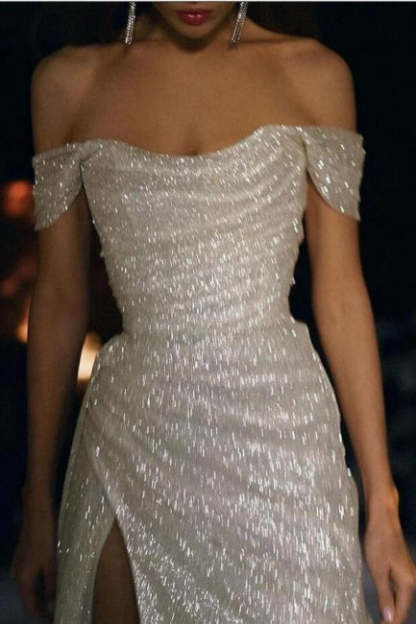 Mermaid / Trumpet Wedding Dresses Sparkle & Shine Dress Wedding Party-BMbridal.com
