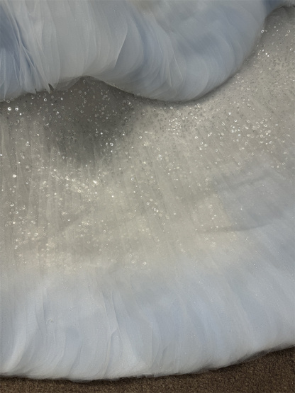 Glamorous Wide Strap Open Back Mermaid Wedding Dress with Lace Appliques