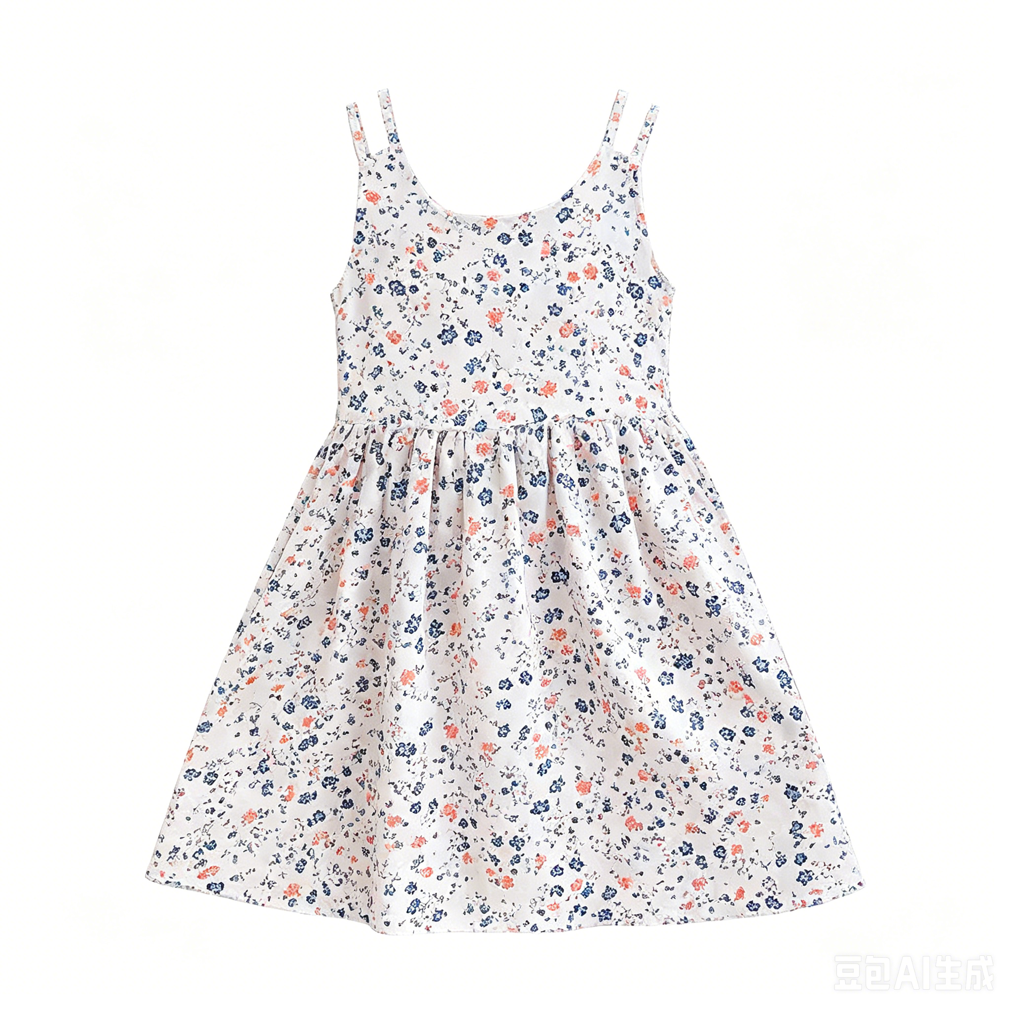 SWISSWELL Toddler Girls' Woven Floral Sleeveless A-Line Casual Dress