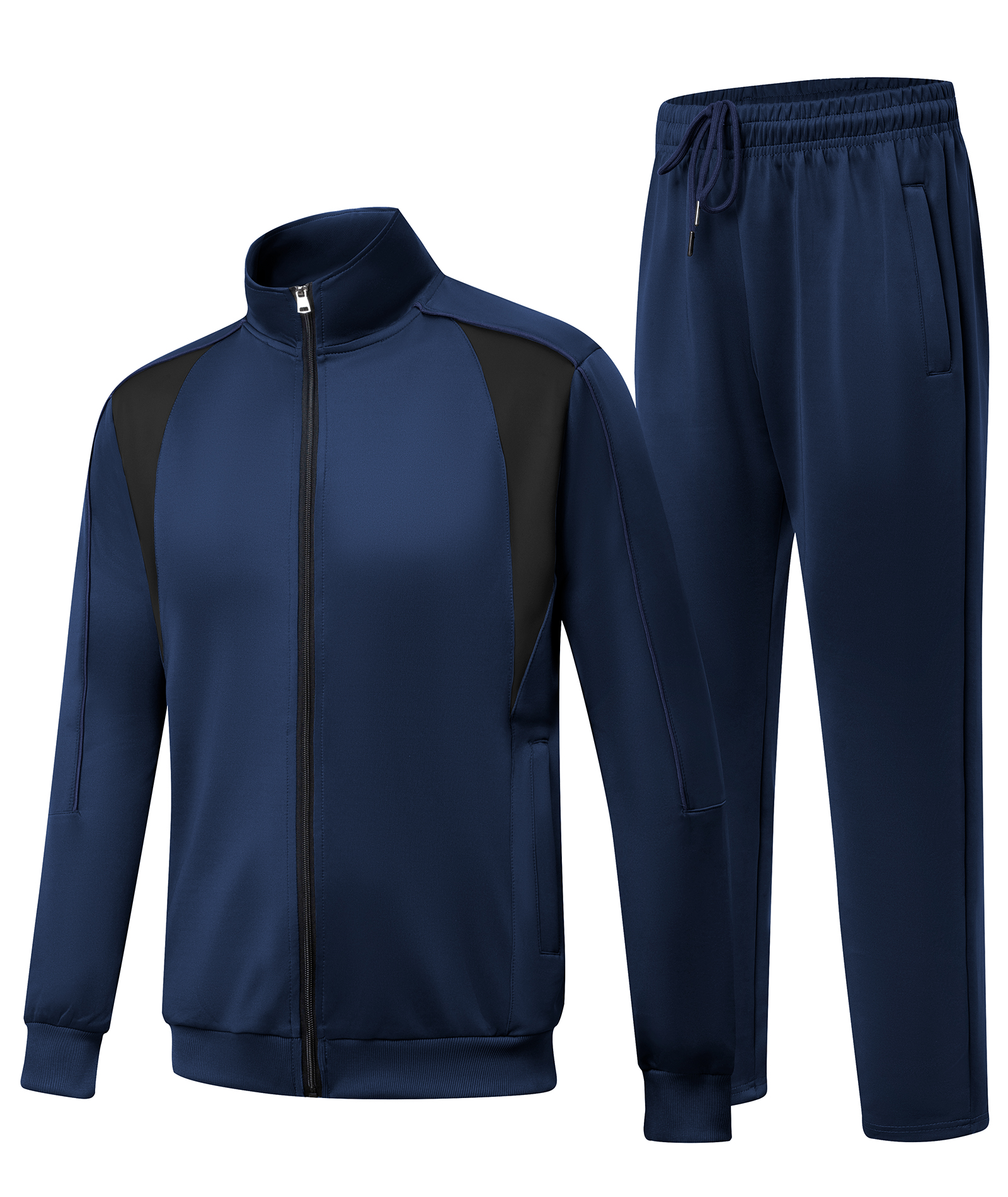 IGEEKWELL Men's Tracksuits 2 Piece Set Sweatsuits for Men Jogging with Full Zip-CUMTR01111|Swisswell