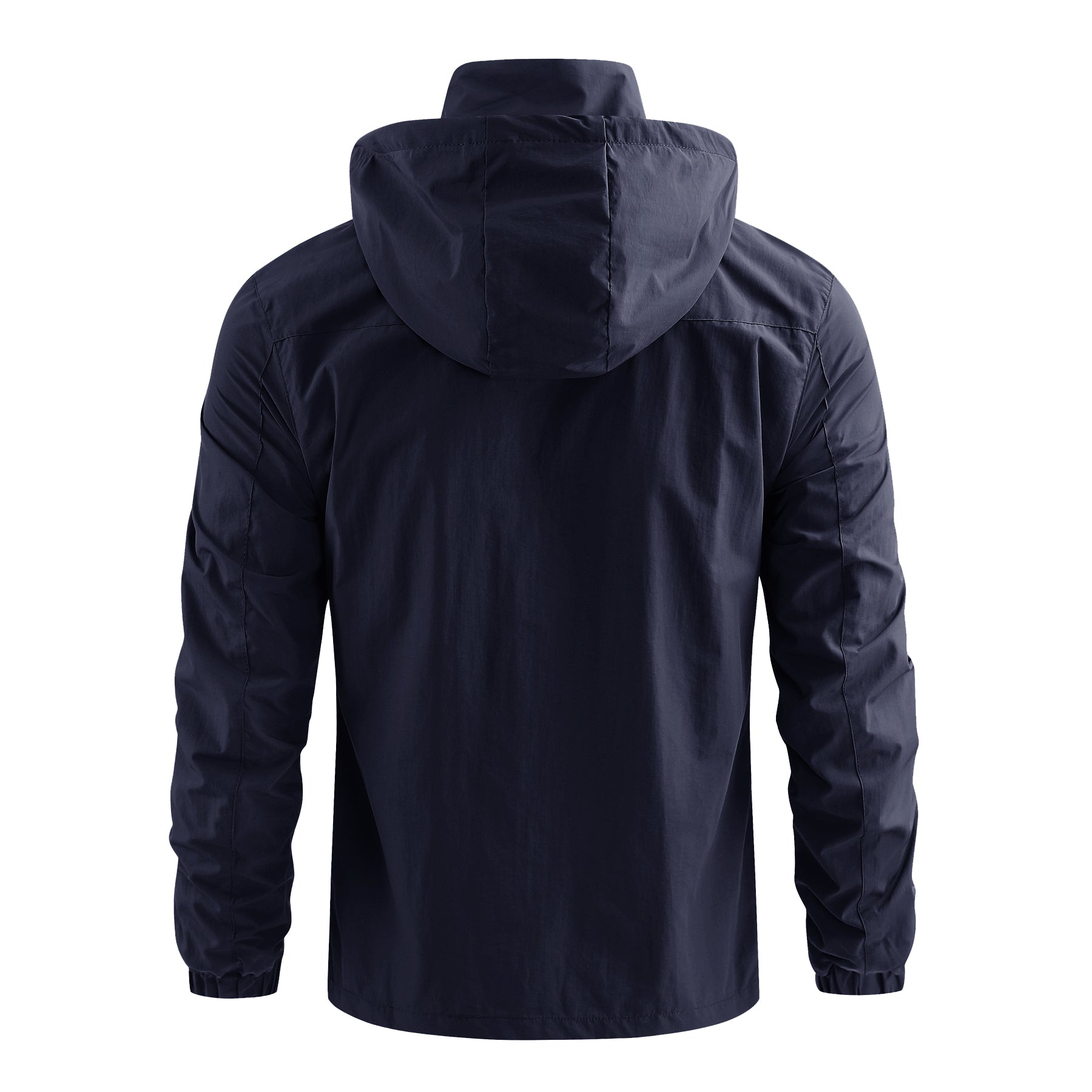 SWISSWELL Men's Hooded Windbreaker Top Thin Jacket -ZPK006989|Swisswell