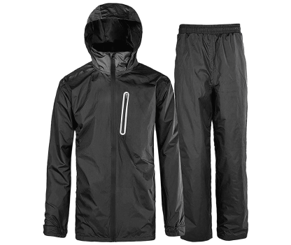 SWISSWELL Waterproof Lightweight Rain Suit for Men - Ideal for Hiking,Travel-ZPK000001|Swisswell