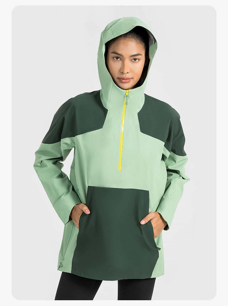 SWISSWELL Women Waterproof Hoodie Wear-Resistant Climbing Clothes DAW056|Swisswell