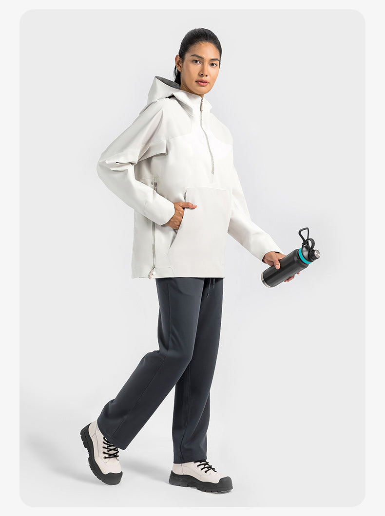 SWISSWELL Women Waterproof Hoodie Wear-Resistant Climbing Clothes DAW056|Swisswell