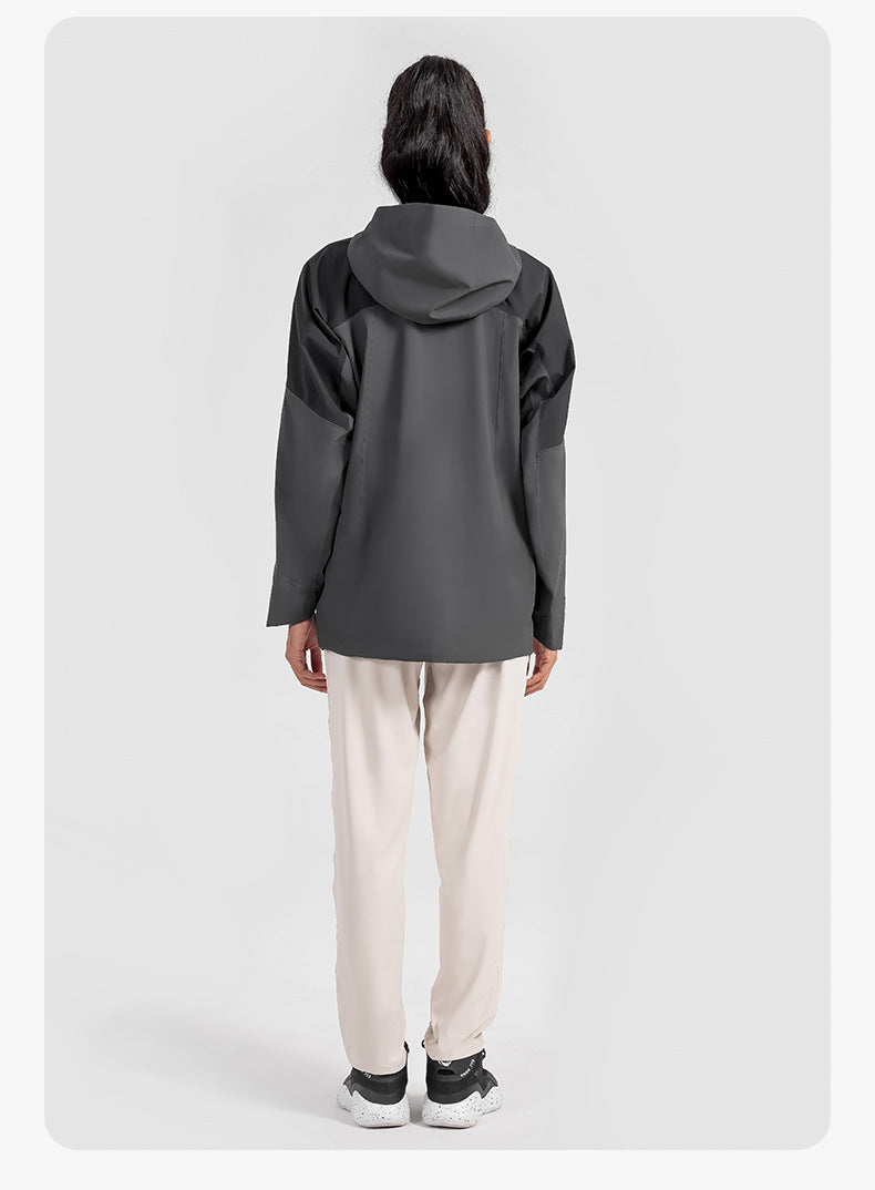 SWISSWELL Women Waterproof Hoodie Wear-Resistant Climbing Clothes DAW056|Swisswell