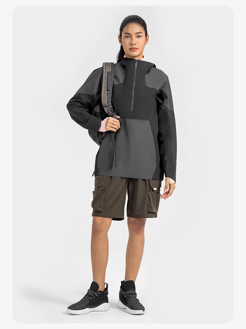 SWISSWELL Women Waterproof Hoodie Wear-Resistant Climbing Clothes DAW056|Swisswell