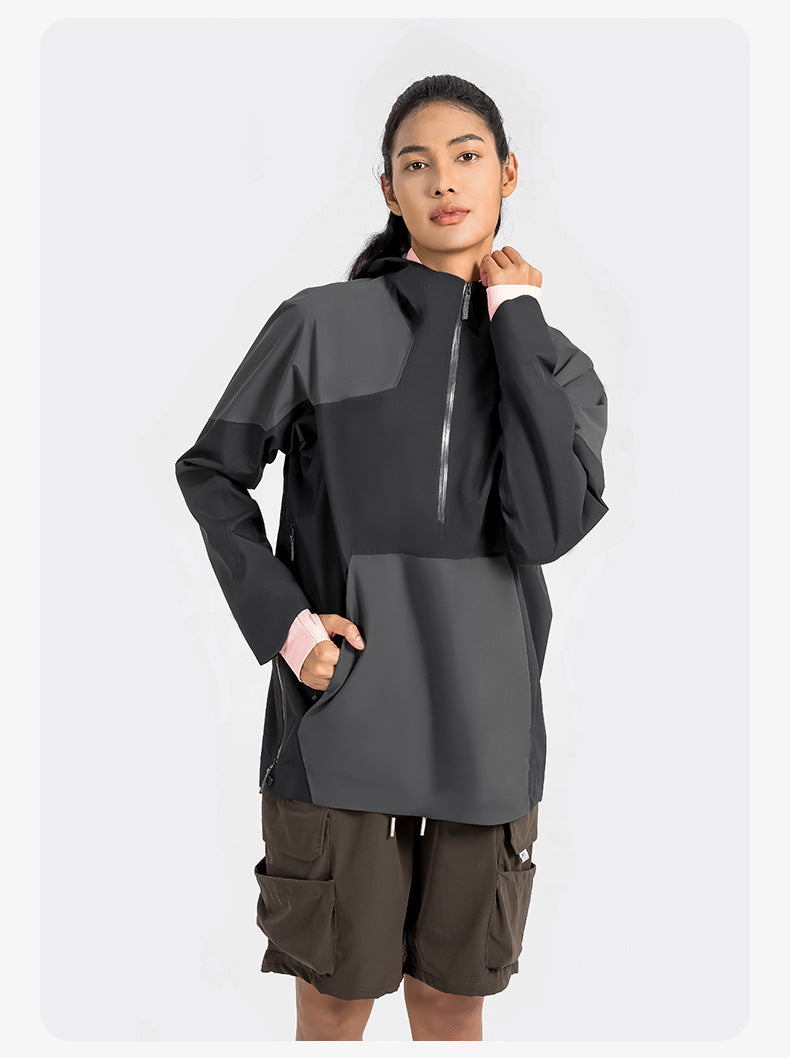 SWISSWELL Women Waterproof Hoodie Wear-Resistant Climbing Clothes DAW056|Swisswell