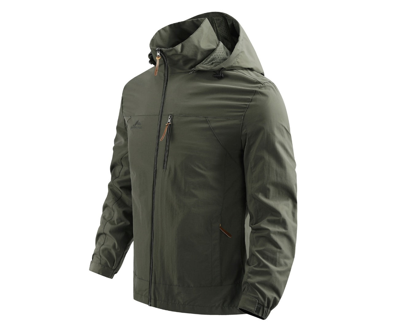 SWISSWELL Men's Hooded Windbreaker Top Thin Jacket -ZPK006989|Swisswell