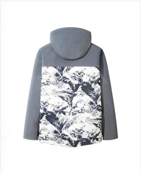 SWISSWELL Men's Seam-Sealed Waterproof Windproof Ski Outdoor Jacket -SH-M-1135|Swisswell