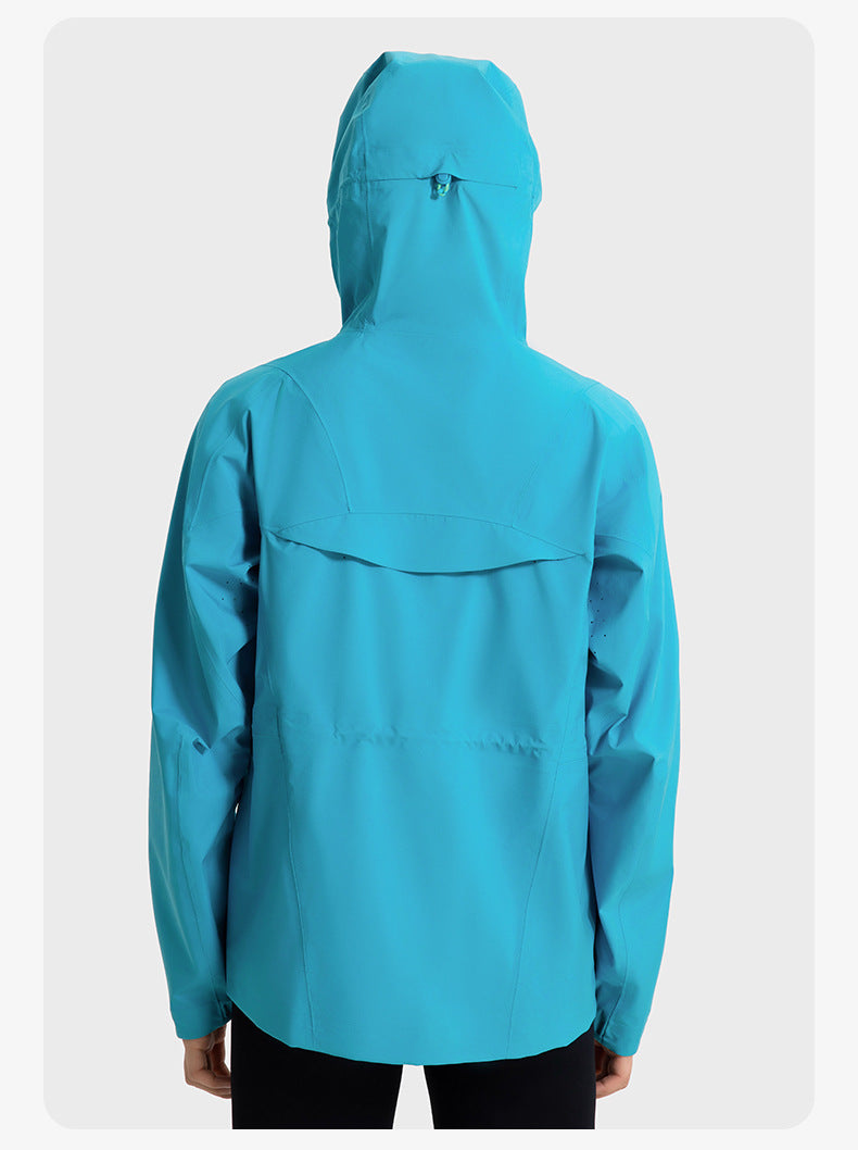 SWISSWELL Women Mountain Jacket Windproof Waterproof Half-Zip Hooded Travel Jacket-DAW040|Swisswell