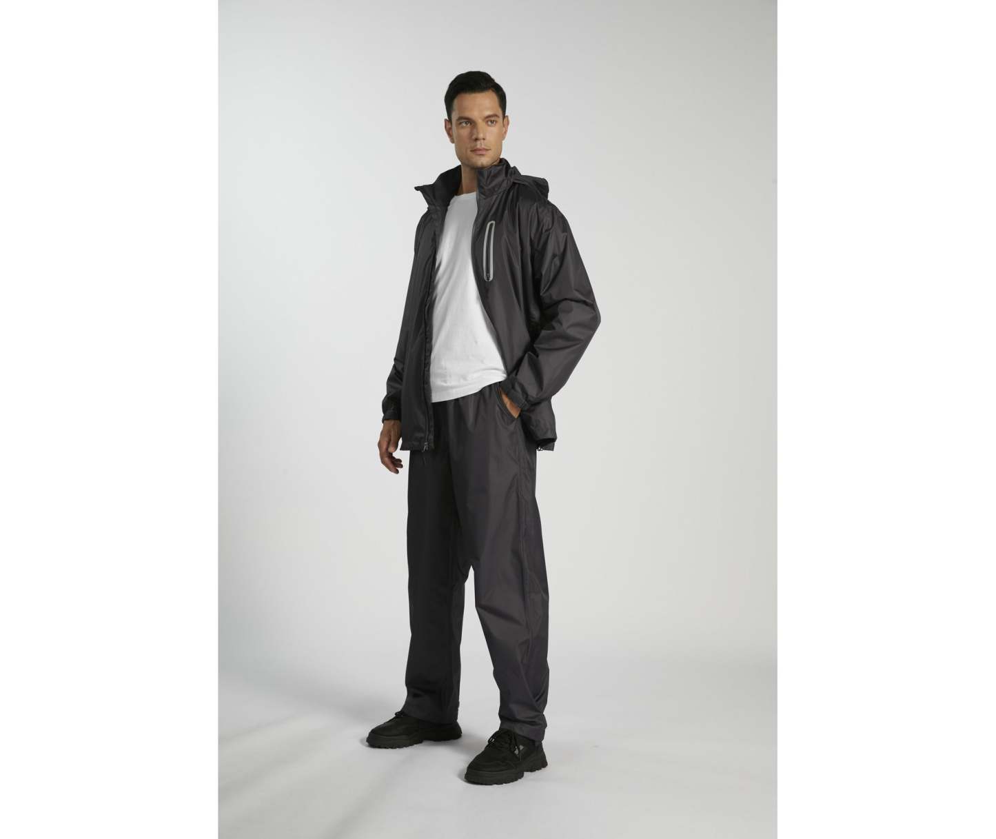 SWISSWELL Waterproof Lightweight Rain Suit for Men - Ideal for Hiking,Travel-ZPK000001|Swisswell