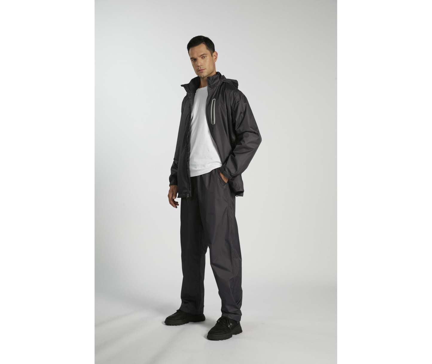 SWISSWELL Waterproof Lightweight Rain Suit for Men - Ideal for Hiking,Travel-ZPK000001|Swisswell