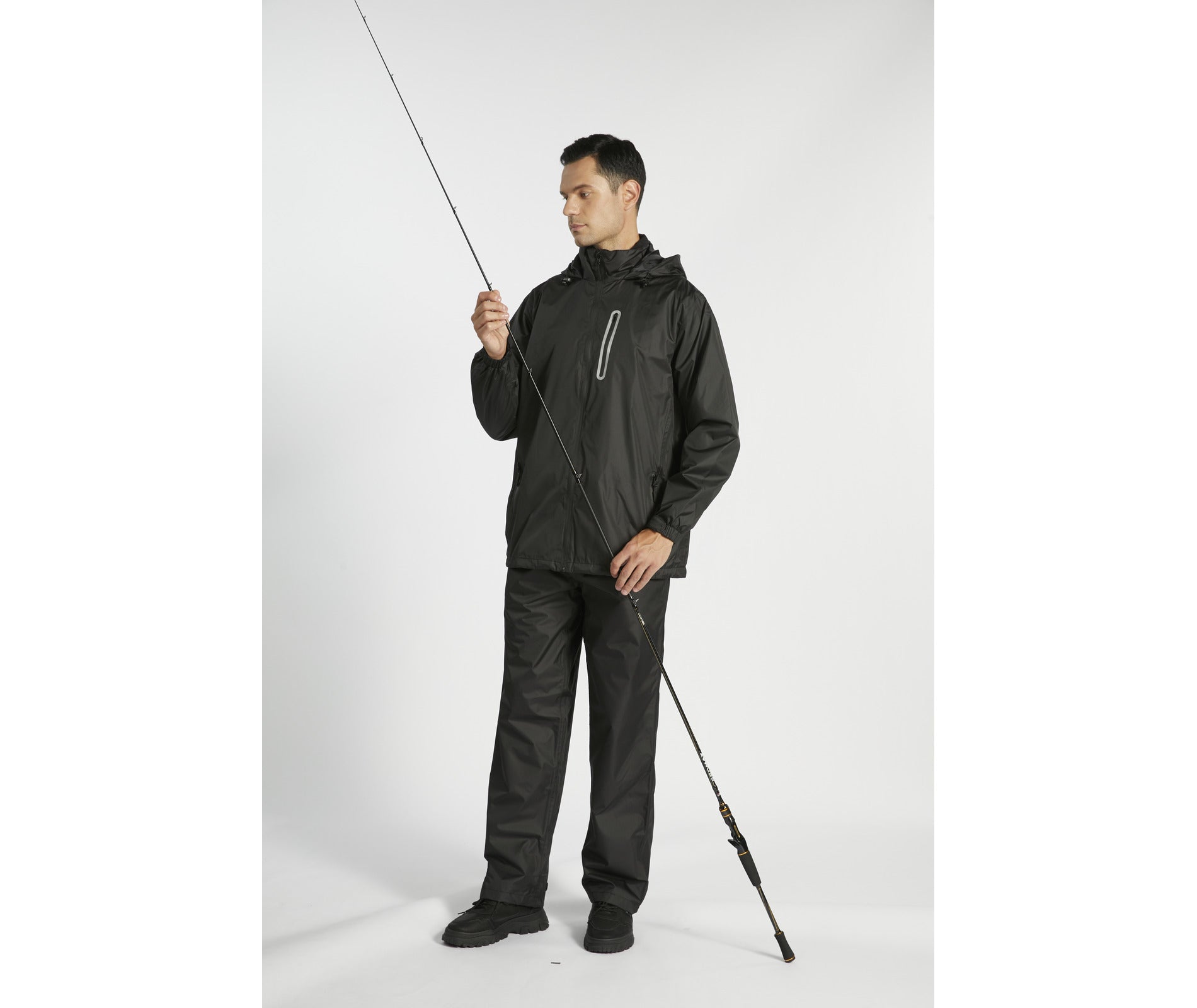 SWISSWELL Waterproof Lightweight Rain Suit for Men - Ideal for Hiking,Travel-ZPK000001|Swisswell