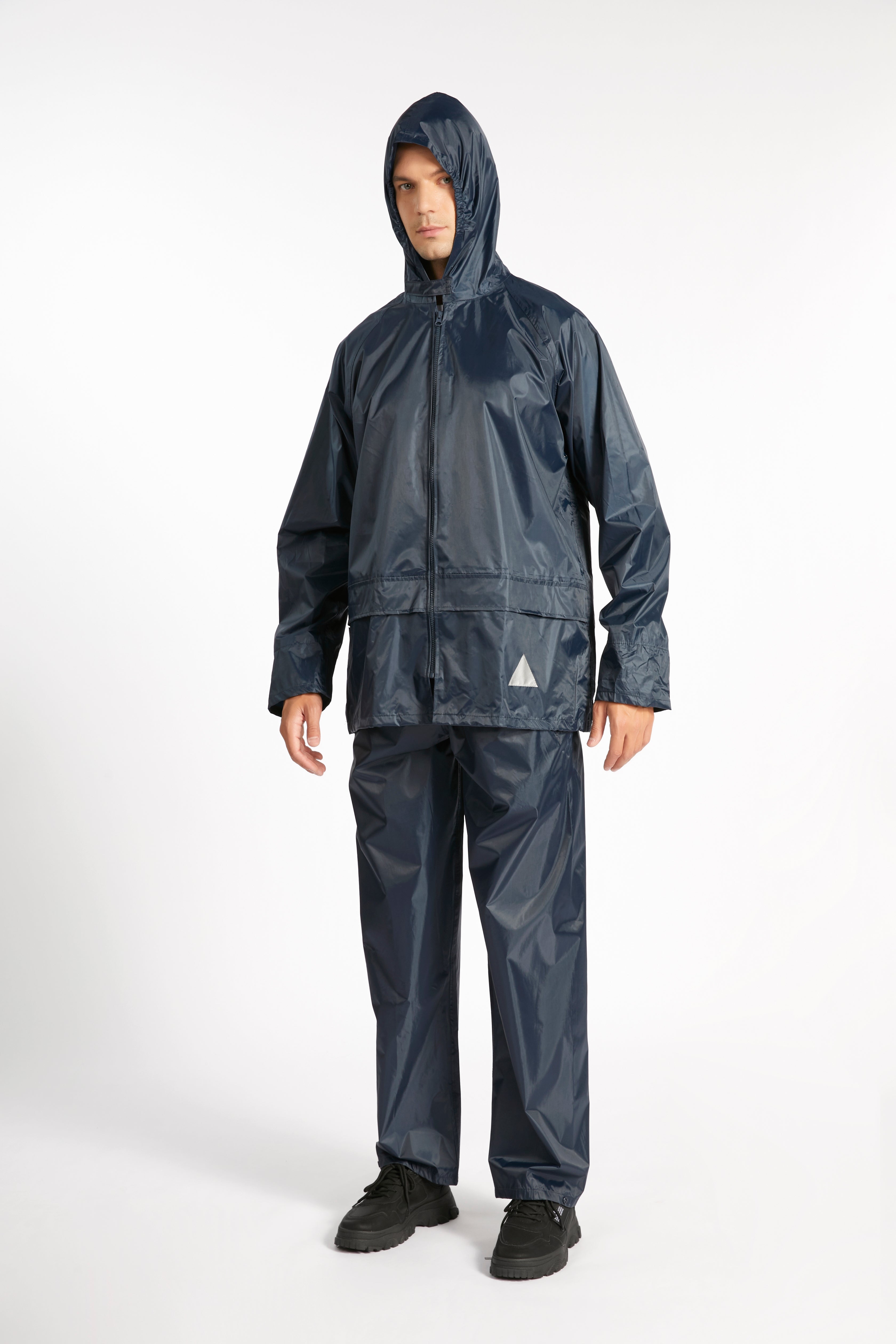 SWISSWELL Men's Windbreaker Rain Jacket Mens Lightweight Hooded Raincoat -ZPK000828|Swisswell