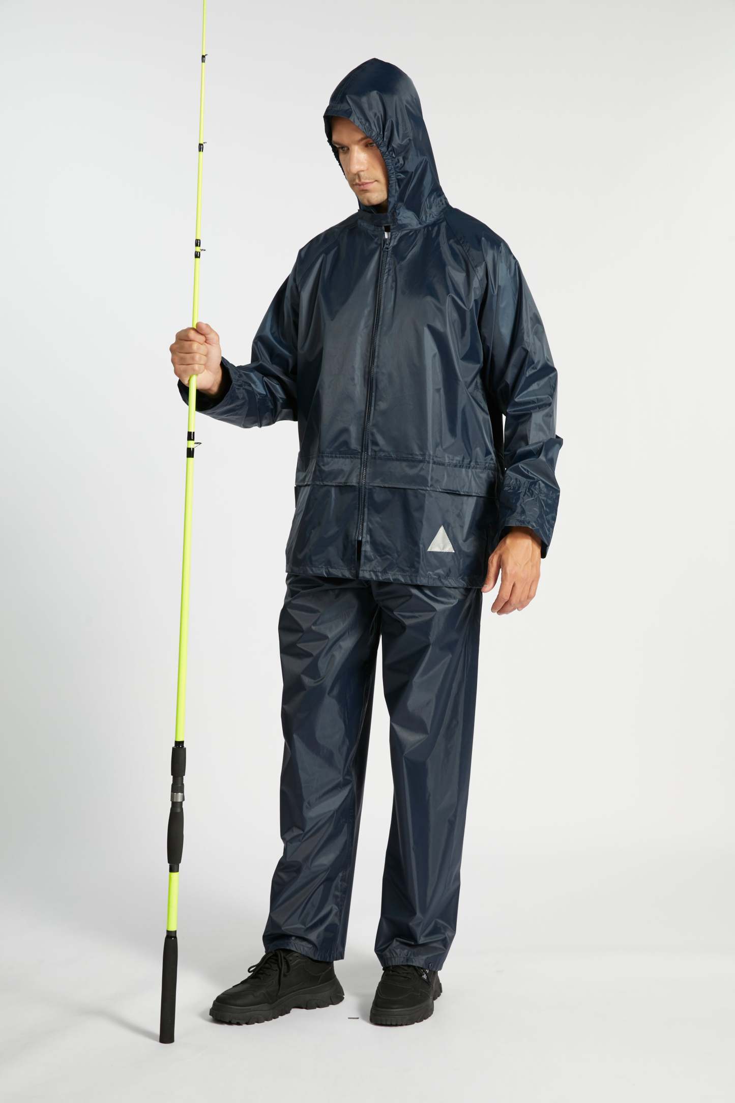 SWISSWELL Men's Windbreaker Rain Jacket Mens Lightweight Hooded Raincoat -ZPK000828|Swisswell