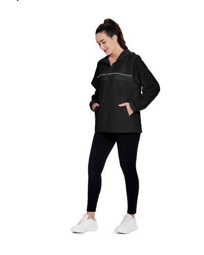 SWISSWELL Women's Rain Jacket Lightweight Waterproof Windbreaker Hoodie- CUWRC03381|Swisswell