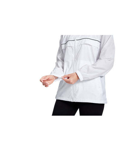 SWISSWELL Women's Rain Jacket Lightweight Waterproof Windbreaker Hoodie- CUWRC03381|Swisswell