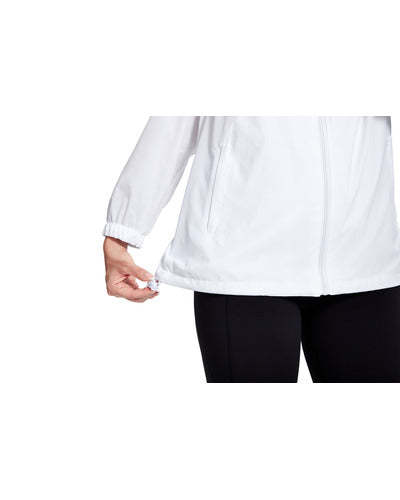 SWISSWELL Women's Rain Jacket Lightweight Waterproof Windbreaker Hoodie- CUWRC03381|Swisswell