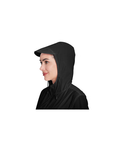 SWISSWELL Women's Rain Jacket Lightweight Waterproof Windbreaker Hoodie- CUWRC03381|Swisswell