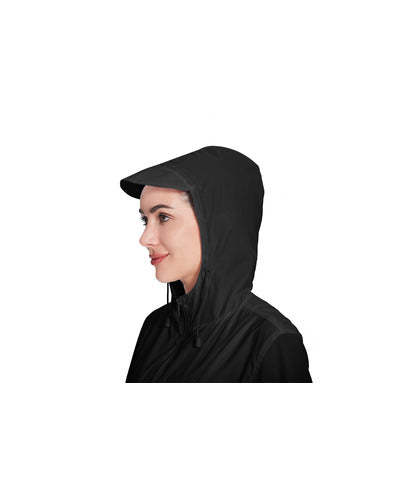 SWISSWELL Women's Rain Jacket Lightweight Waterproof Windbreaker Hoodie- CUWRC03381|Swisswell