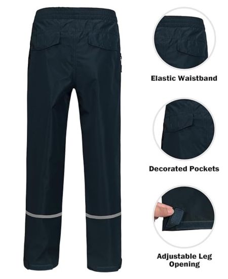 SWISSWELL Kids Gear Waterproof Rain Suit Hooded Jacket and Pants Set-CUBRS03258|Swisswell