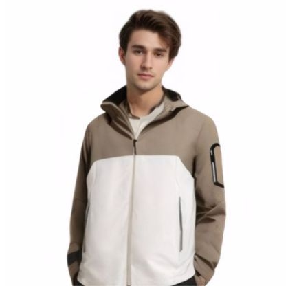 SWISSWELL Mens Seam-Sealed Loose Fit Casual Jacket For Outdoor Camping Windbreaker -SH-M-1086|Swisswell