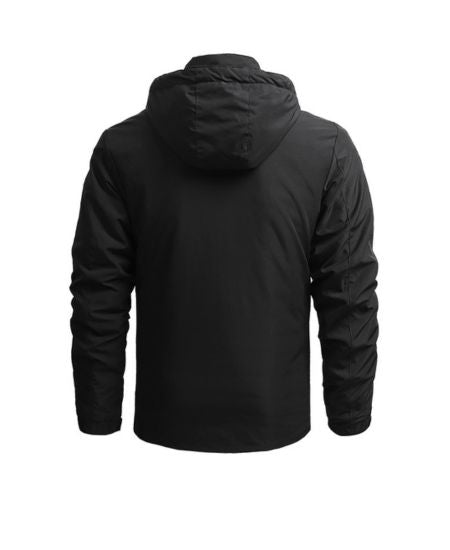 SWISSWELL Men's Casual Fleece Lined Waterproof Windproof Detachable Hooded Jacket -ZPK010361|Swisswell