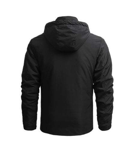 SWISSWELL Men's Casual Fleece Lined Waterproof Windproof Detachable Hooded Jacket -ZPK010361|Swisswell