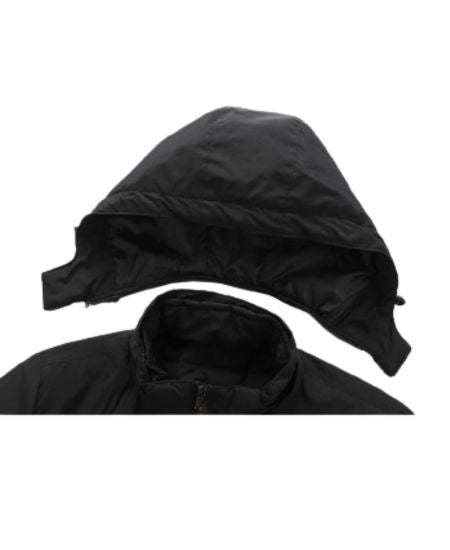 SWISSWELL Men's Casual Fleece Lined Waterproof Windproof Detachable Hooded Jacket -ZPK010361|Swisswell