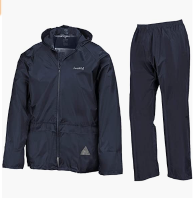 Men's Full Zipper Waterproof Rainwear-ARCC100016